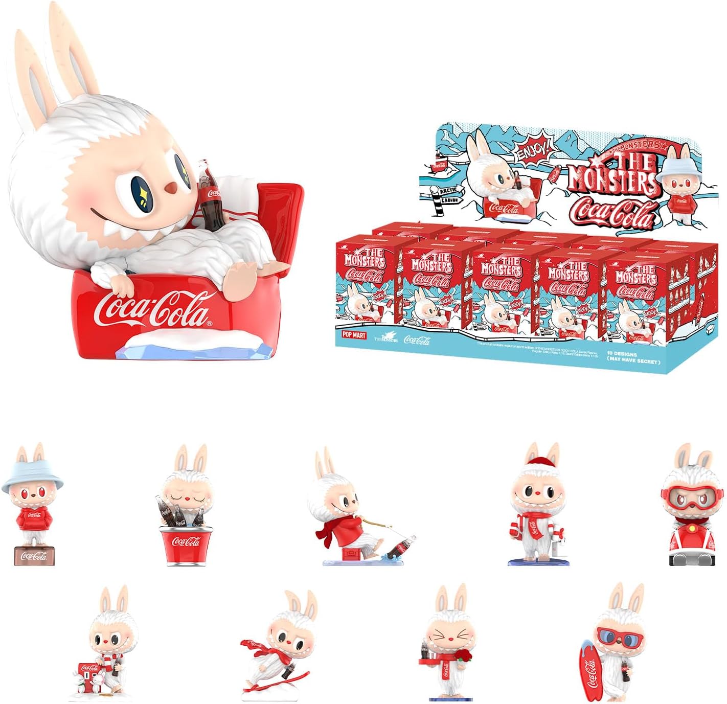 THE MONSTERS Coca-Cola Series, Blind Box Figures