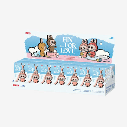 THE MONSTERS Pin for Love Series-Vinyl Plush Blind Box (N-Z)
