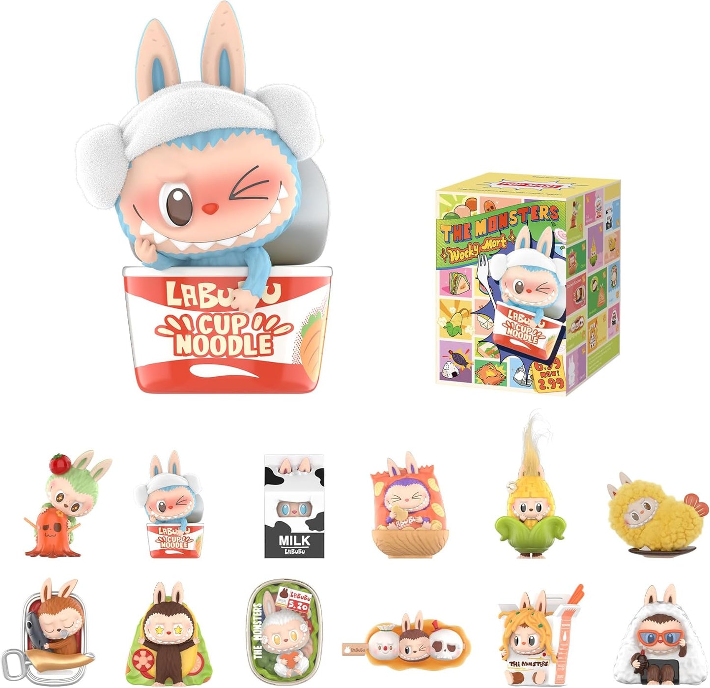 THE MONSTERS Wacky Mart Series Blind Box Figures