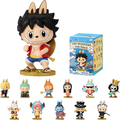 THE MONSTERS × One Piece Series Figures Blind Box Figures