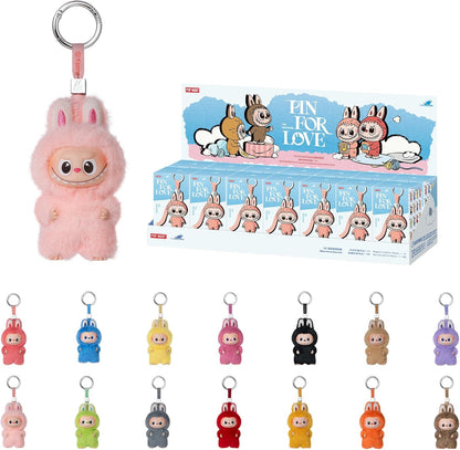 THE MONSTERS Pin for Love Series-Vinyl Plush Blind Box (N-Z)