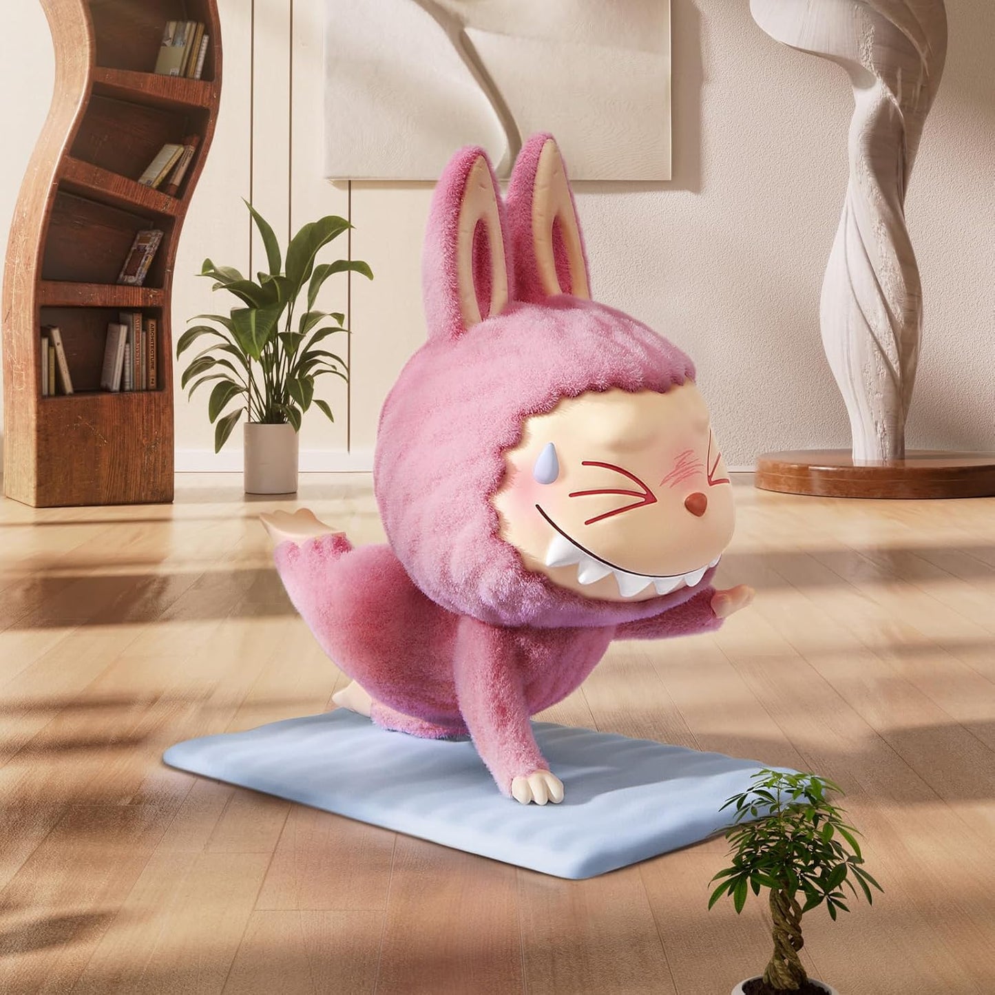THE MONSTERS Lazy Yoga Series Figures, The Monsters Blind Box Figures.